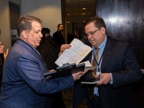 The Marcus Bros. at work - Kevin (L) and Bradley (R) web