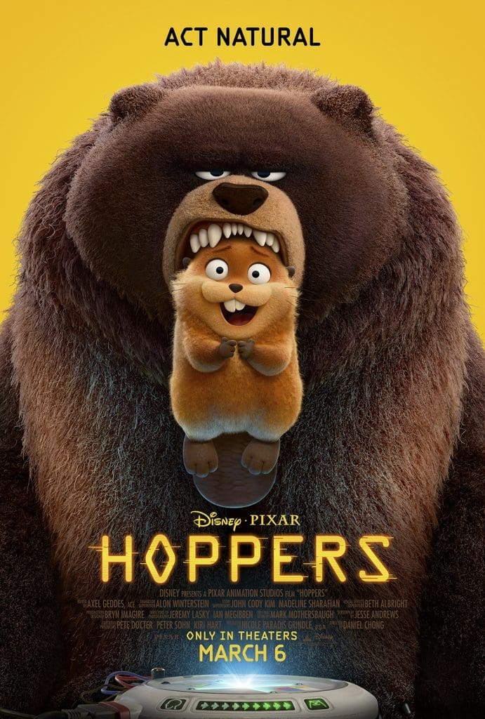 Disney Pixar's "Hoppers" poster